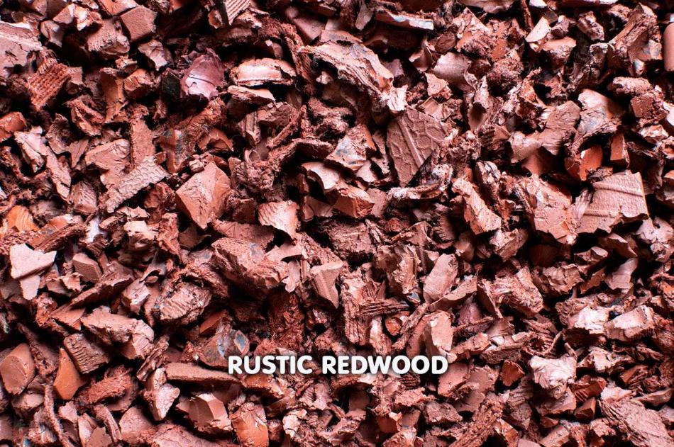 Rustic Redwood 20mm rubber play chippings
