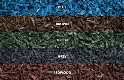 Coloured Rubber Bark – 100% Wire Free