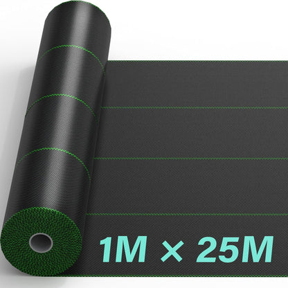 1m x 25m Heavy Duty Weed Control Membrane