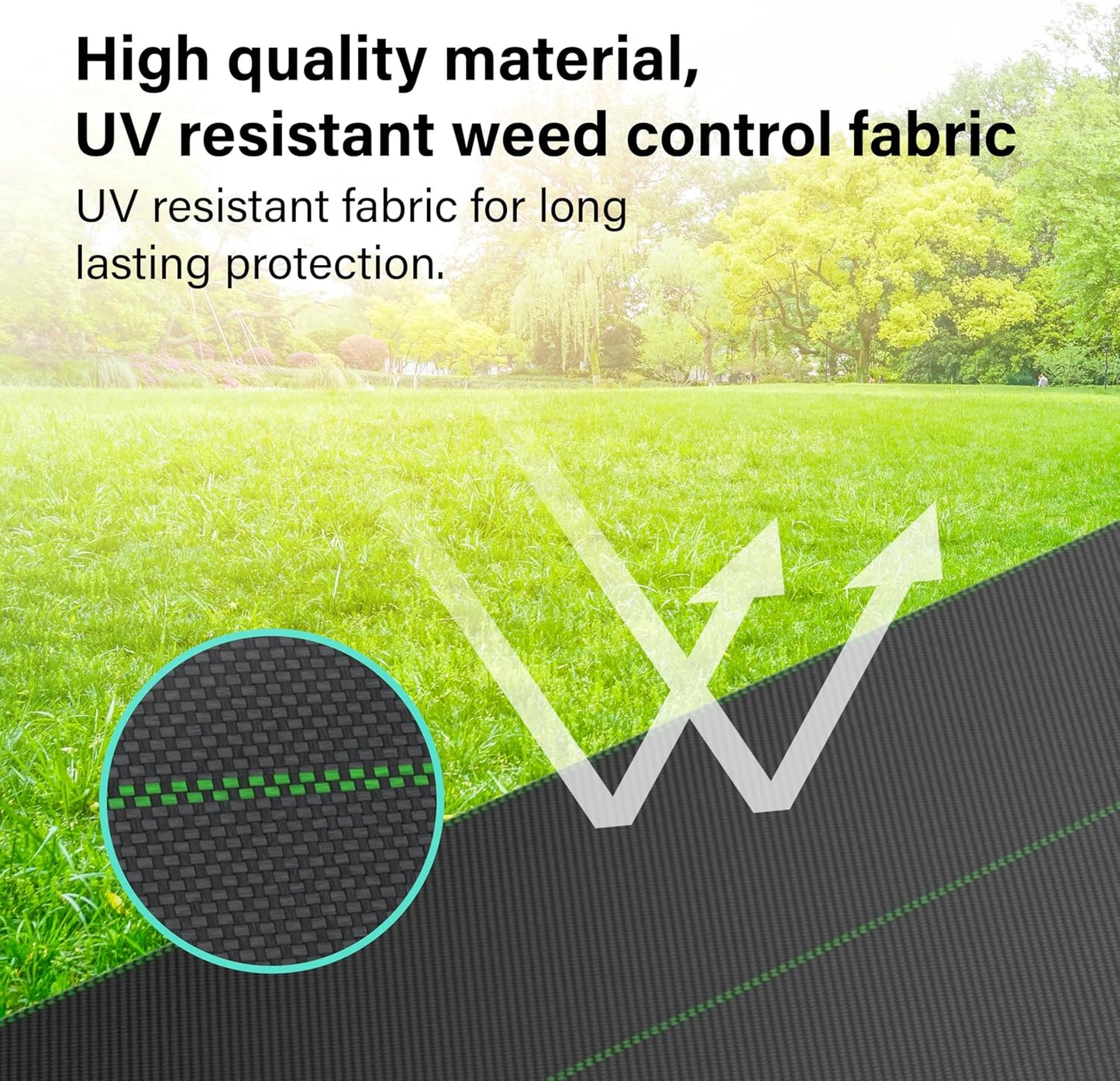1m x 25m Heavy Duty Weed Control Membrane