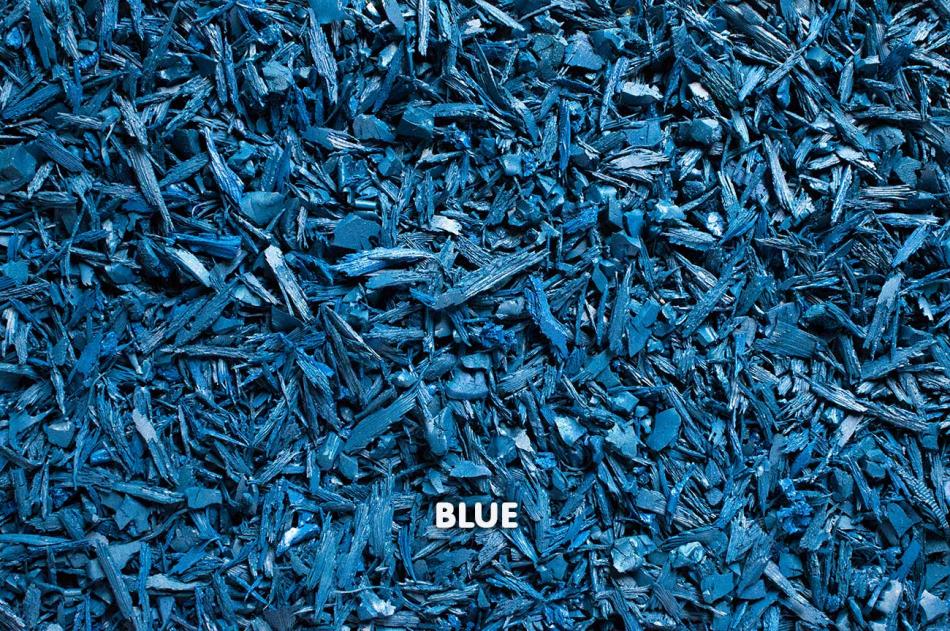 Rubber Bark Blue 10kg Bags