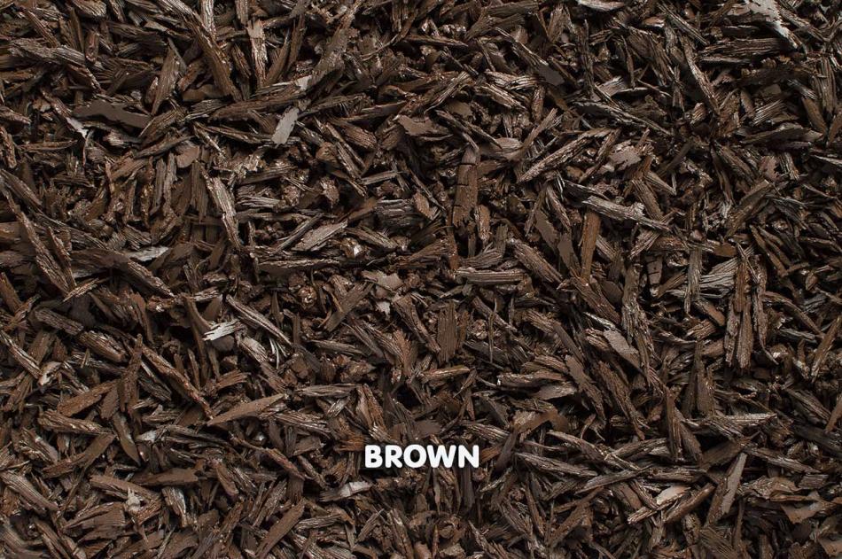 Rubber Bark Brown 10kg Bags