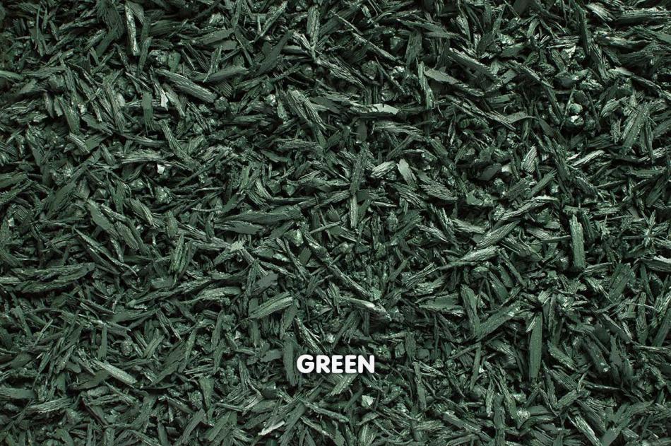 Rubber Bark Green 10kg Bags
