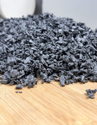 premium rubber chippings
